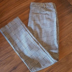NY &Co. Black and white checkered pants